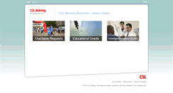 Desktop Screenshot of cslbehringrequests.com